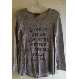 Forever 21 Cities top